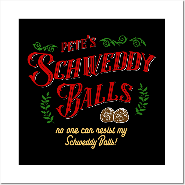 Schweddy Balls V.2 Wall Art by OniSide